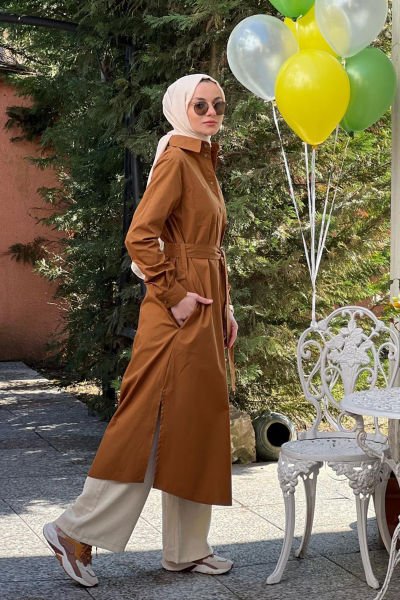 Beyza Koyu Krem Pantolon